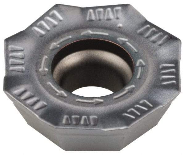 Iscar - OEKT060405 Grade IC328 Carbide Milling Insert - TiCN Finish, 0.1866" Thick, 0.5618" Inscribed Circle, 0.5mm Corner Radius - Industrial Tool & Supply