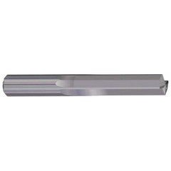 Kennametal - 6.4mm, 130° Point, Solid Carbide Straight Flute Drill Bit - Industrial Tool & Supply