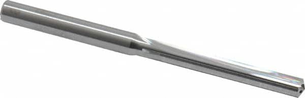 Kennametal - 5.1mm, 130° Point, Solid Carbide Straight Flute Drill Bit - Industrial Tool & Supply