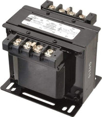 Sola/Hevi-Duty - 1 Phase, 0.15 kVA, Control Transformer - 2 Input, 1 Output Winding, 60 Hz, 4.48 Inch Deep x 3.89 Inch High, 131°F Temp Rise - Industrial Tool & Supply