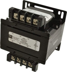 Sola/Hevi-Duty - 1 Phase, 1/4 kVA, Control Transformer - 60 Hz, 5.21 Inch Deep x 3.89 Inch High, 131°F Temp Rise - Industrial Tool & Supply