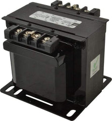 Sola/Hevi-Duty - 1 Phase, 0.35 kVA, Control Transformer - 2 Input, 1 Output Winding, 60 Hz, 5.53 Inch Deep x 4.53 Inch High, 131°F Temp Rise - Industrial Tool & Supply