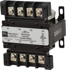 Sola/Hevi-Duty - 1 Phase, 0.05 kVA, Control Transformer - 60 Hz, 3.99 Inch Deep x 2.72 Inch High, 131°F Temp Rise - Industrial Tool & Supply