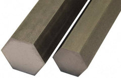 Value Collection - 1" Width Across Flats x 6' Long, Steel Hexagon Bar - Material Specification 1018 - Industrial Tool & Supply