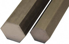 Value Collection - 1-3/4" Width Across Flats x 1' Long, Steel Hexagon Bar - Material Specification 12L14 - Industrial Tool & Supply