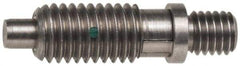Gibraltar - 1/2-13, 7/8" Thread Length, 1/4" Max Plunger Diam, 2.5 Lb Init to 10 Lb Final End Force, Locking Knob Handle Plunger - Knobless Threaded Stud, 1-1/8" Length Under Head/Shoulder, 1/4" Plunger Projection - Industrial Tool & Supply