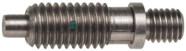 Gibraltar - 3/8-16, 3/4" Thread Length, 0.186" Max Plunger Diam, 0.75 Lb Init to 4 Lb Final End Force, Locking Knob Handle Plunger - Knobless Threaded Stud, 31/32" Length Under Head/Shoulder, 7/32" Plunger Projection - Industrial Tool & Supply