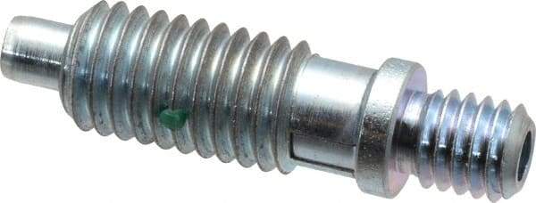 Gibraltar - 1/2-13, 7/8" Thread Length, 1/4" Max Plunger Diam, 2.5 Lb Init to 10 Lb Final End Force, Locking Knob Handle Plunger - Knobless Threaded Stud, 1-1/8" Length Under Head/Shoulder, 1/4" Plunger Projection - Industrial Tool & Supply