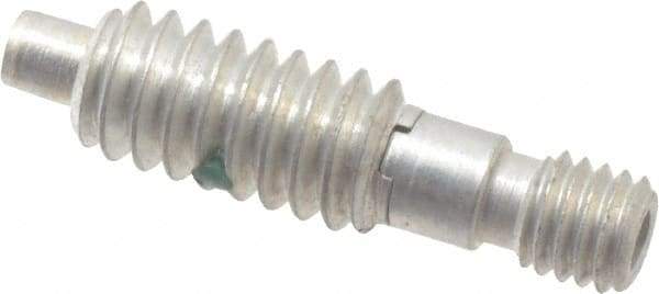 Gibraltar - 1/4-20, 1/2" Thread Length, 1/8" Max Plunger Diam, 1 Lb Init to 5 Lb Final End Force, Knob Handle Plunger - Knobless Threaded Stud, 1/8" Length Under Head/Shoulder, 1/8" Plunger Projection - Industrial Tool & Supply