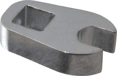 Proto - 9mm 3/8" Drive Chrome Crowfoot Wrench - 29/32" Head Diam x 1/4" Head Thickness, 1-5/16" OAL - Industrial Tool & Supply