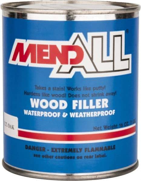 MendAll - 16 oz Wood Repair - Light Oak - Industrial Tool & Supply