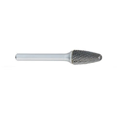‎SG-1 -6mm × 16mm LOC × 6mm Shank × 50mm OAL Pointed Tree Carbide Medium Tough Cut Burr - Industrial Tool & Supply