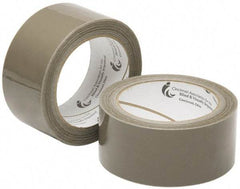 Ability One - 2" x 60 Yd Tan Hot Melt Adhesive Sealing Tape - Polypropylene Film Backing, 3.1 mil Thick - Industrial Tool & Supply