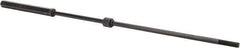 High Quality Tools - 23-15/16" OAL, 5-3/8" Hex Length, 2" Bar Length, 7/16-20 Milling Machine Drawbar - Compatible with Kondia - Industrial Tool & Supply
