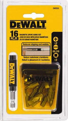 DeWALT - 10 Piece, Screwdriver Power Bit Set - #2 Phillips - Industrial Tool & Supply