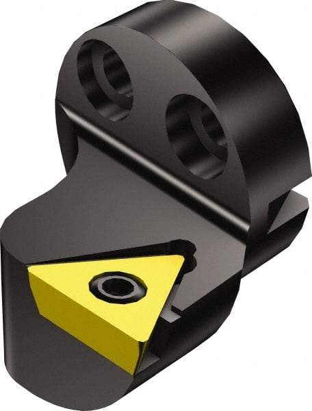 Sandvik Coromant - Right Hand Cut, Size 20, TPMT 221 Insert Compatiblity, Modular Turning & Profiling Cutting Unit Head - 13mm Ctr to Cutting Edge, 20mm Head Length, Through Coolant, Series CoroTurn 111 - Industrial Tool & Supply