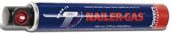 Powers Fasteners - Nailer Fuel Cell - For Use with C3 Trak-It Tools - Industrial Tool & Supply