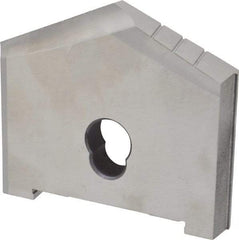 Allied Machine and Engineering - 3" Diam x 7/16" Thick, Seat Code E, 130° Included Angle Spade Drill Insert - Uncoated Powdered Metal, Powdered Metal, Series E - Industrial Tool & Supply