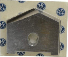 Allied Machine and Engineering - 3-1/8" Diam x 7/16" Thick, Seat Code E, 130° Included Angle Spade Drill Insert - Uncoated Powdered Metal, Powdered Metal, Series E - Industrial Tool & Supply
