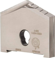 Allied Machine and Engineering - 3-5/8" Diam x 1/2" Thick, Seat Code F, 130° Included Angle Spade Drill Insert - Uncoated Powdered Metal, Powdered Metal, Series F - Industrial Tool & Supply