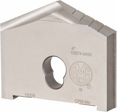 Allied Machine and Engineering - 4" Diam x 5/8" Thick, Seat Code G, 130° Included Angle Spade Drill Insert - Uncoated Powdered Metal, Powdered Metal, Series G - Industrial Tool & Supply