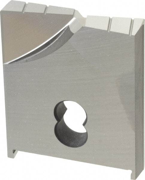 Allied Machine and Engineering - 2" Diam x 3/8" Thick, Seat Code D, Flat Bottom Spade Drill Insert - Uncoated Powdered Metal, Powdered Metal, Series D - Industrial Tool & Supply