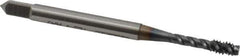 OSG - 3/4-10 UNC 4 Flute Bottoming Spiral Flute Tap - Vanadium High Speed Steel, TiCN Finish, 4-1/4" OAL, Right Hand Flute, Right Hand Thread, H6, Series 303 - Industrial Tool & Supply