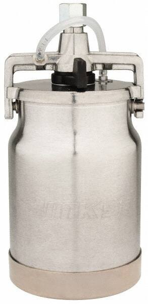 Binks - Paint Sprayer Cup - 1 Quart Drip Proof Aluminum Siphon-Feed Cup, Compatible with Full Size Guns - Industrial Tool & Supply