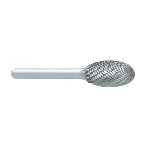 ‎SL-1 -6mm × 16mm LOC × 6mm Shank × 50mm OAL 14 Degree Included Angle Carbide Medium Tough Cut Burr - Industrial Tool & Supply