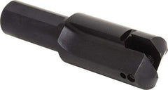 Allied Machine and Engineering - Series E, 2-1/2 to 3-3/8" Diam, 1-3/4" Diam Straight Shank, Straight Flute Spade Drill - 5-1/2" Max Depth, 6-1/16" Body Length, 9" OAL, Short Length - Industrial Tool & Supply