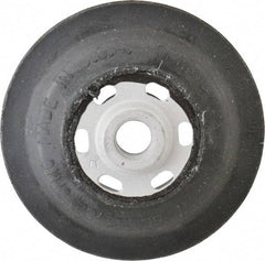 Made in USA - 4-1/2" Diam Disc Backing Smooth Backing Pad - 5/8" Shank Diam, Medium Density, 11,000 RPM - Industrial Tool & Supply