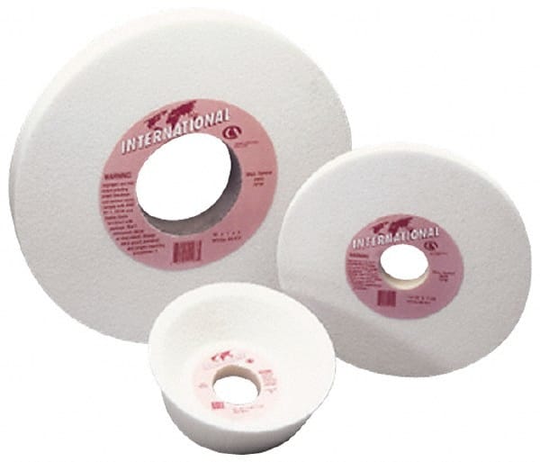 Grier Abrasives - 7" Diam x 1-1/4" Hole x 1/2" Thick, J Hardness, 120 Grit Surface Grinding Wheel - Industrial Tool & Supply