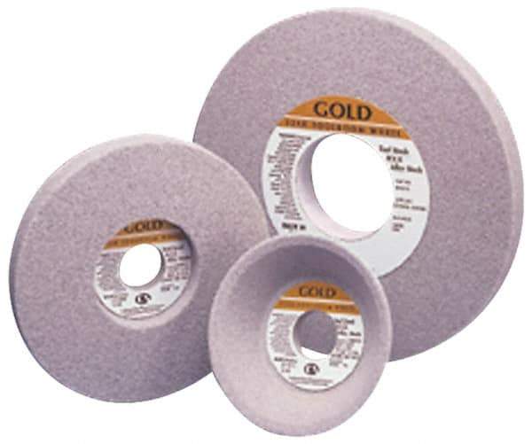 Camel Grinding Wheels - 14" Diam x 5" Hole x 1" Thick, H Hardness, 46 Grit Surface Grinding Wheel - Aluminum Oxide, Type 1, Coarse Grade, 1,910 Max RPM, Vitrified Bond, No Recess - Industrial Tool & Supply