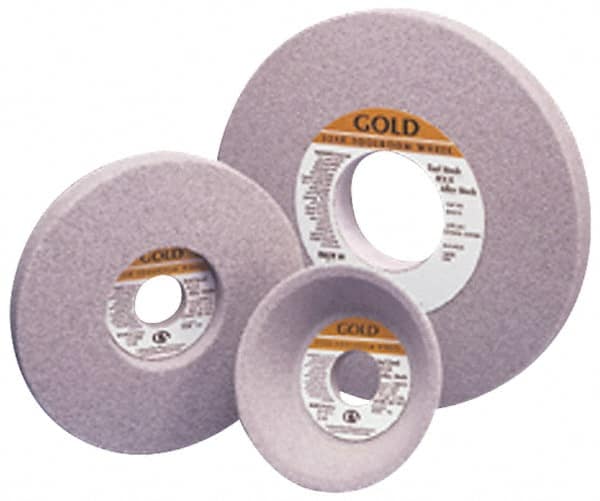 Grier Abrasives - 8" Diam x 1-1/4" Hole x 1/2" Thick, G Hardness, 60 Grit Surface Grinding Wheel - Industrial Tool & Supply