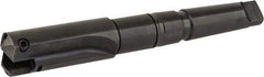 Allied Machine and Engineering - Series C, 1-1/2 to 2-3/8" Diam, 4MT Taper Shank, Straight Flute Spade Drill - 4" Max Depth, 6-15/16" Body Length, 10-9/16" OAL, Short Length, Through Coolant - Industrial Tool & Supply