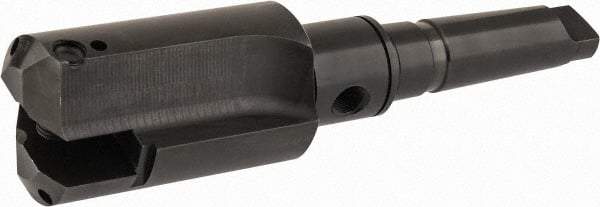 Allied Machine and Engineering - Series G, 3-1/2 to 4-1/2" Diam, 5MT Taper Shank, Straight Flute Spade Drill - 6" Max Depth, 10" Body Length, 14-7/16" OAL, Short Length, Through Coolant - Industrial Tool & Supply