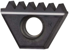 Kennametal - 11.5 TPI, Internal/External Thread, NPT Standard, STN KC635M Grade Thread Mill Insert - Carbide, TiAlN Coating - Industrial Tool & Supply