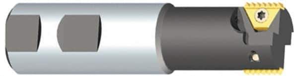Kennametal - 0.67" Cut Diam, 1.34" Max Depth of Cut, 3/4" Shank Diam, Internal/External Indexable Thread Mill - Insert Style STN 11, 0.43" Insert Size, 2 Inserts, Toolholder Style K067, 3.42" OAL - Industrial Tool & Supply