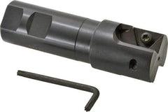 Kennametal - 1.654" Cut Diam, 1.77" Max Depth of Cut, 1-1/4" Shank Diam, Internal/External Indexable Thread Mill - Insert Style STN 27, 1.06" Insert Size, 2 Inserts, Toolholder Style K165, 4.65" OAL - Industrial Tool & Supply