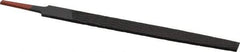 Simonds File - 8" Long, Flat American-Pattern File - Single Cut, 7/32" Overall Thickness, Tang - Industrial Tool & Supply