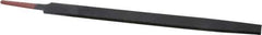 Simonds File - 10" Long, Smooth Cut, Mill American-Pattern File - Single Cut, 11/64" Overall Thickness, Tang - Industrial Tool & Supply