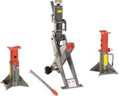 Vestil - 4 Ton Capacity Fork Lift Jack - 2-1/4" to 16" High, 8" Long x 8" Wide Base - Industrial Tool & Supply