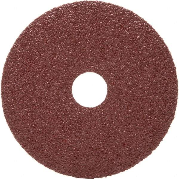 3M - 4-1/2" Diam 7/8" Hole 36 Grit Fiber Disc - Very Coarse Grade, Ceramic, 13,300 Max RPM, Series 983C - Industrial Tool & Supply