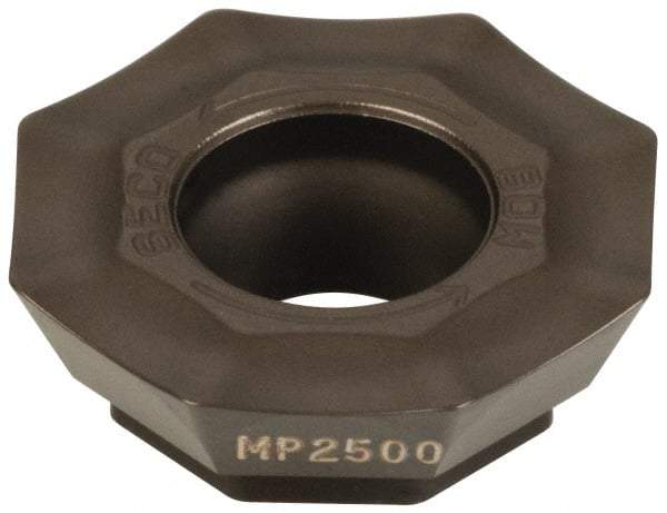 Seco - OFEX05T305 M08 Grade MP2500 Carbide Milling Insert - TiCN/Al2O3 Finish, 0.148" Thick, 1/2" Inscribed Circle - Industrial Tool & Supply