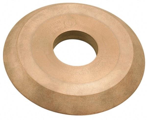 3M - 5" Diam, 1-1/4" Hole Size, 1/4" Overall Thickness, 320 Grit, Type 1 Tool & Cutter Grinding Wheel - Extra Fine Grade, Diamond, Resinoid Bond - Industrial Tool & Supply