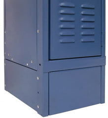 Hallowell - 12" Wide x 6" High, Locker Closed Front Base - Industrial Tool & Supply