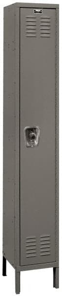 Hallowell - 1 Door, 1 Tier, Ready-Built Wardrobe & Box Lockers - Industrial Tool & Supply