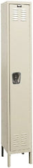 Hallowell - 1 Door, 1 Tier, Premium Wardrobe Lockers - Industrial Tool & Supply