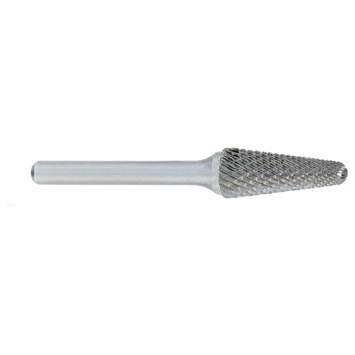 ‎SL-1 -1/4 × 5/8 LOC × 1/4 Shank × 2 OAL 14 Degree Included Angle Carbide Medium Tough Cut Burr - Industrial Tool & Supply