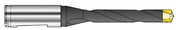 Seco - 19 to 19.99mm Diam, 1.5xD, 30mm Max Depth, 20mm Shank Diam, 46.5mm Flute, 112.5mm OAL, Replaceable Tip Drill - SD100 Insert, SD101 Toolholder, Series SD101 - Industrial Tool & Supply